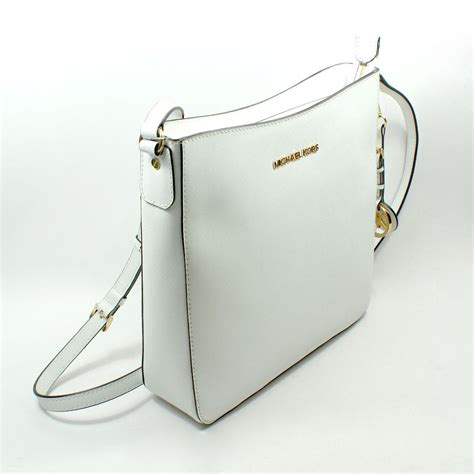 michael kors white handbags|white michael kors crossbody.